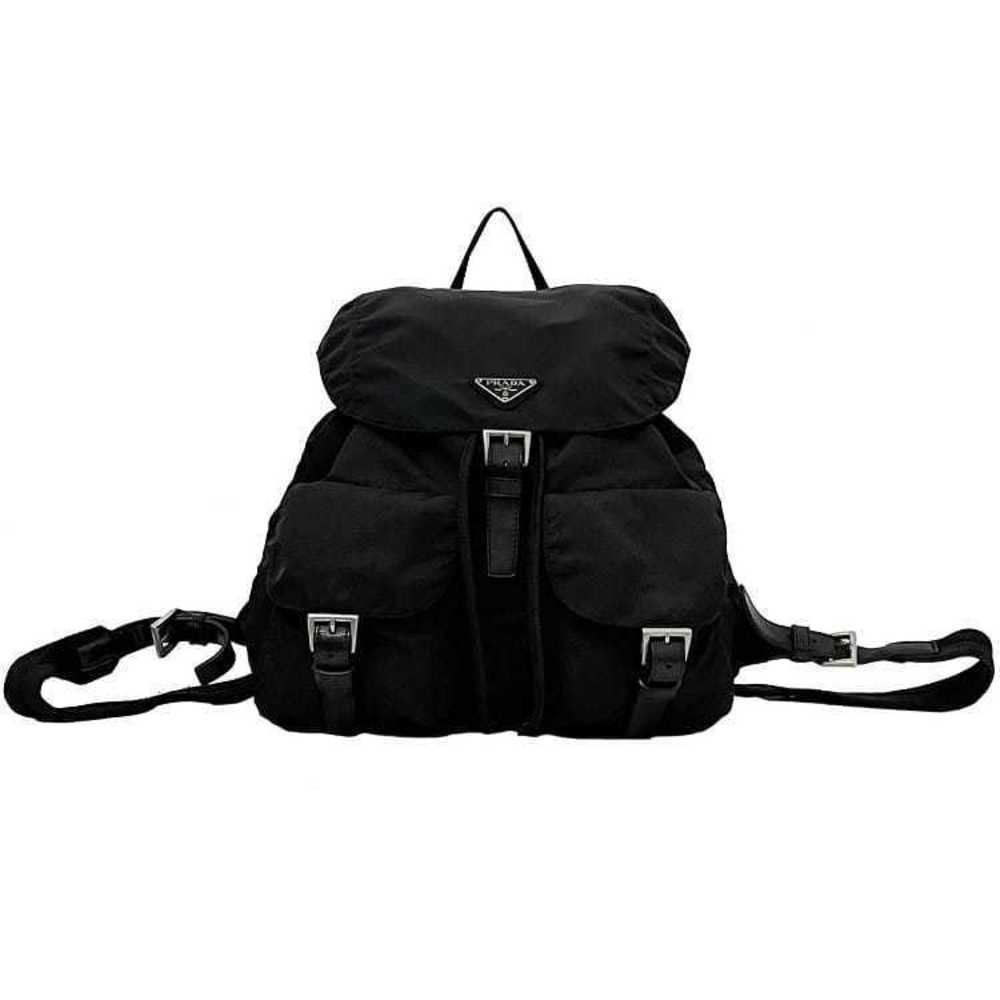 Prada Drawstring Triangle Backpack Rucksack Nylon… - image 2